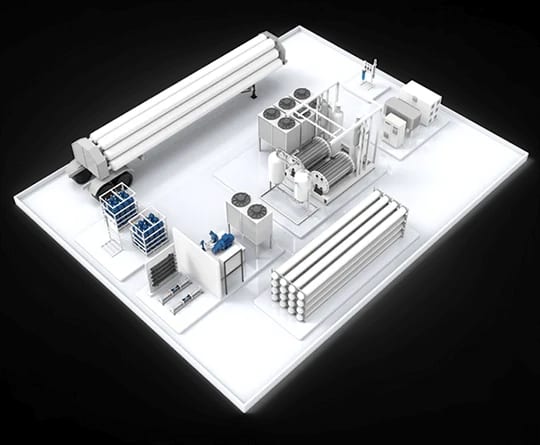 Scalable Hydrogen Energy Platform (SHEP™) container system