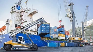 Port equipment serviced by the HCC