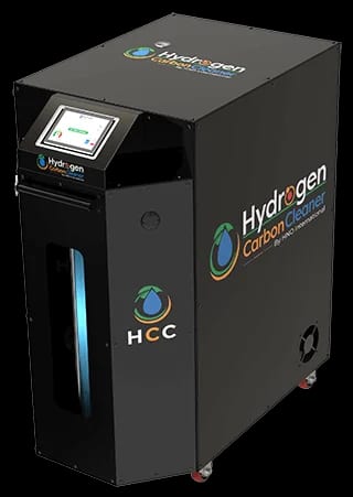 Hydrogen Carbon Cleaner — front view