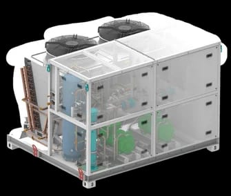 Gas chilling system