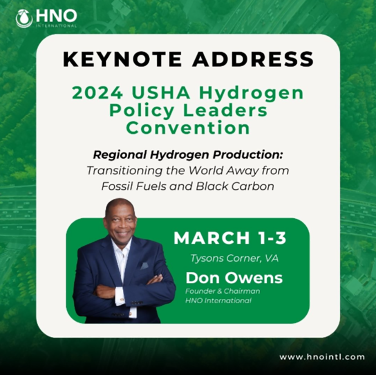 Charting a Greener Future: Our Founder’s Keynote at 2024 USHA Hydrogen Policy Leader’s Convention